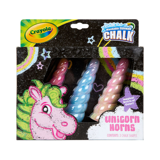 Unicorn Sidewalk Chalk 3pk
