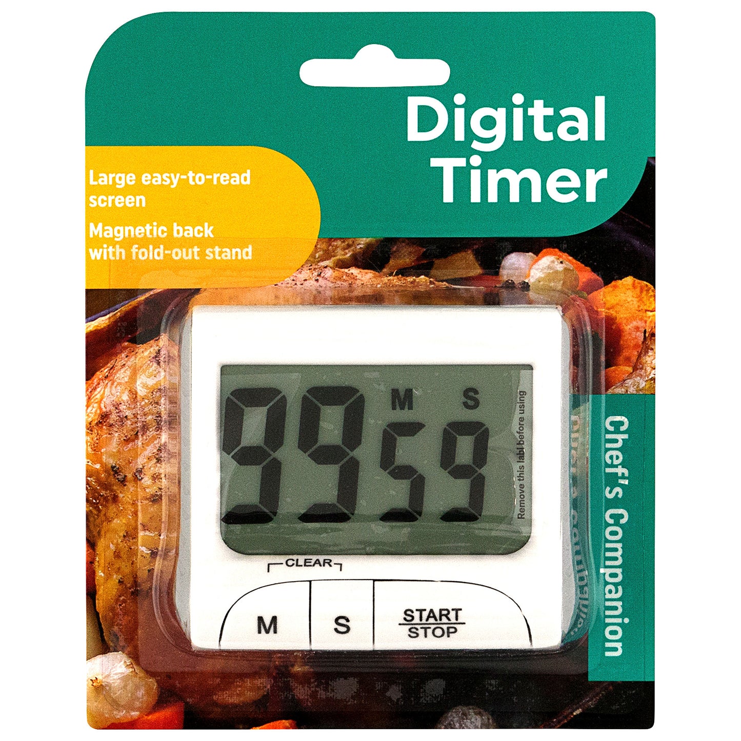 Kitchen Digital Timer with Magnetic Back