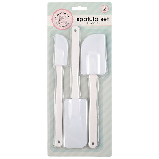 White Spatula Set 3pk