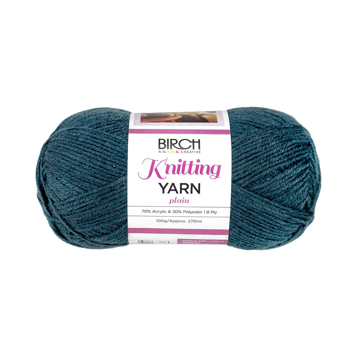 Birch Knitting Yarn Teal 100g