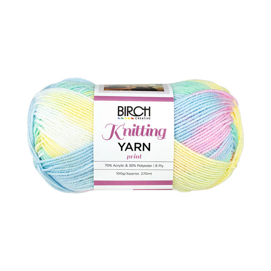 Birch Knitting Yarn Pastel Mix 100g