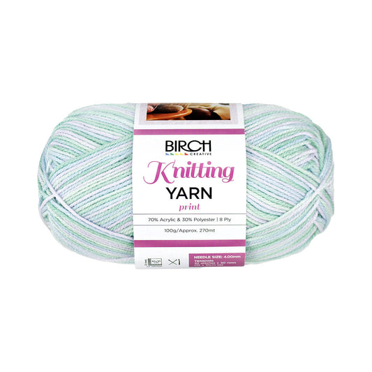 Birch Knitting Yarn Pista Mix100g