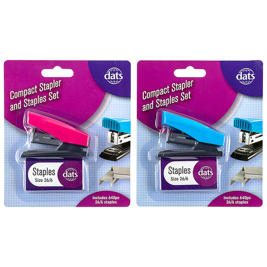Compact Stapler & Stapler Set