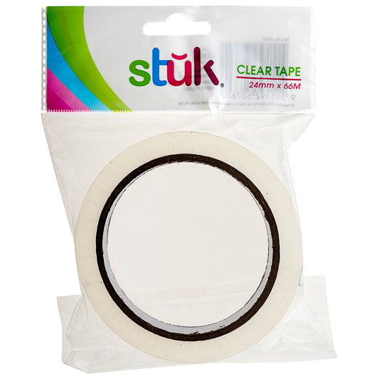 Clear Tape 24mm x 66m