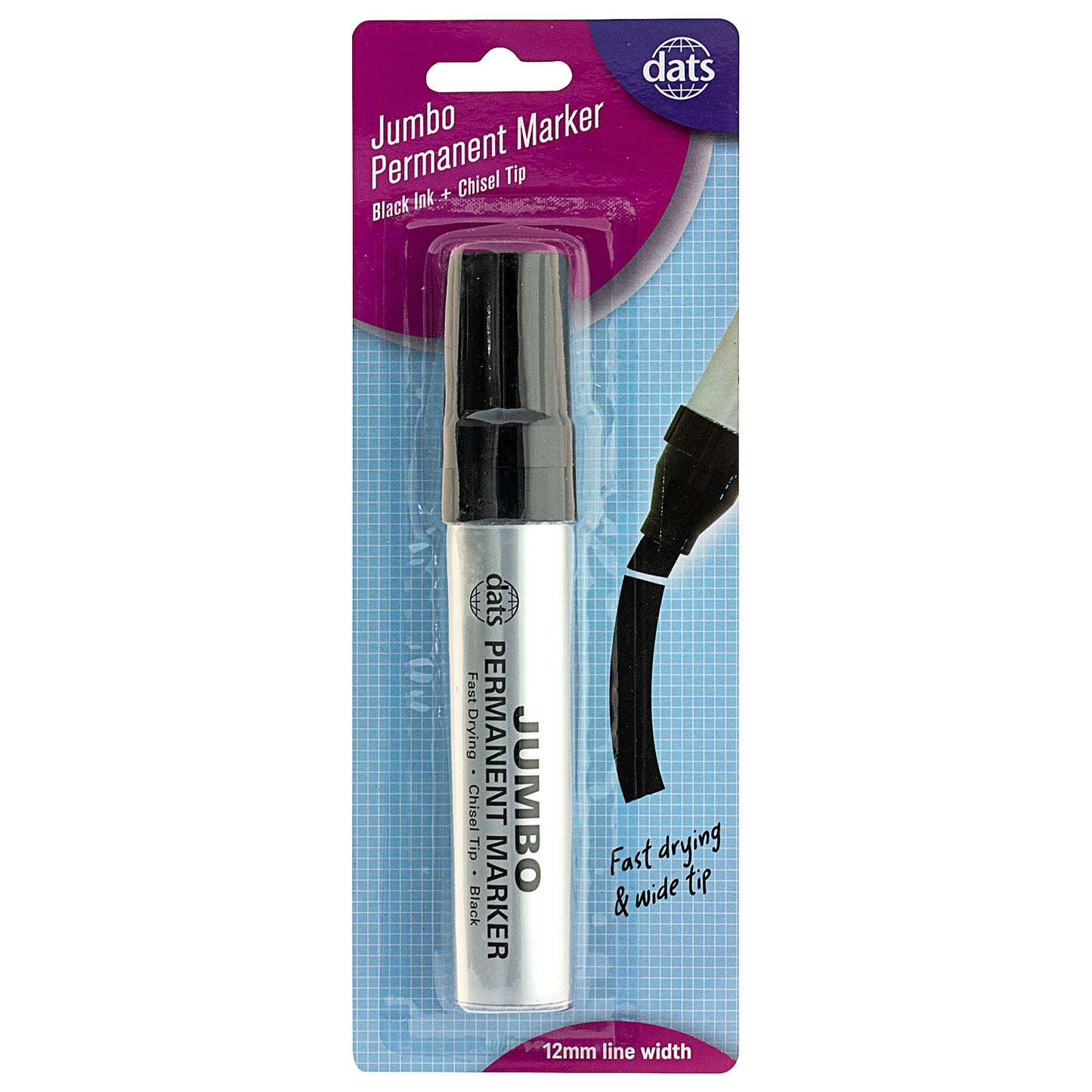 Jumbo Permanent Marker Black