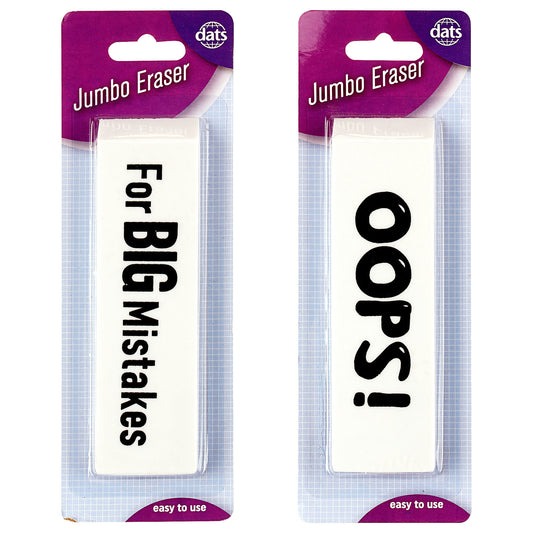 Eraser Jumbo Assorted