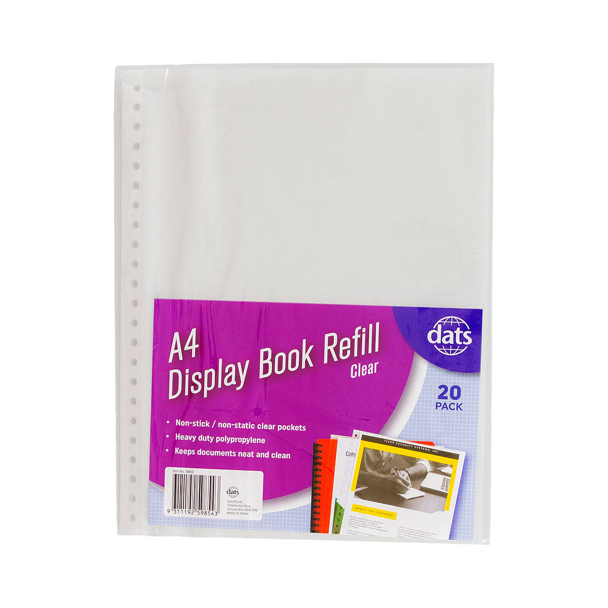 Display Book Refill A4 20pk