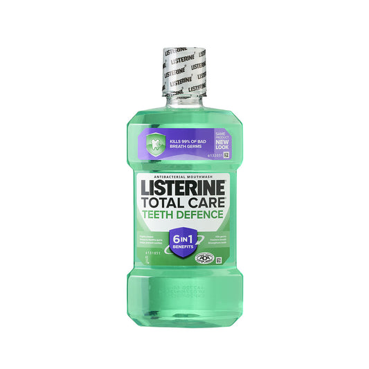 Listerine Teeth Defence Antibacterial Mouthwash Total Care 250mL