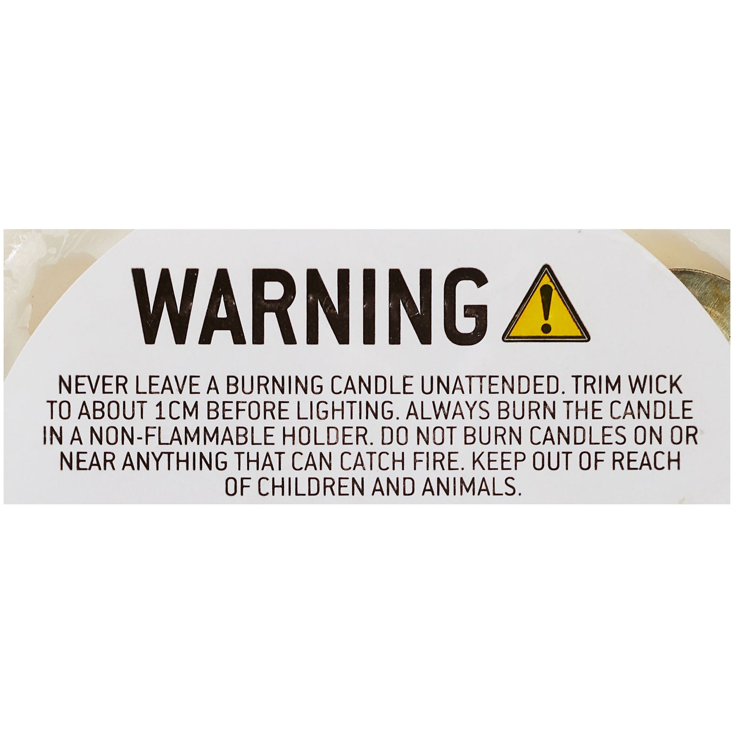 3-Wick Print Candle Animal/Floral/Botanica