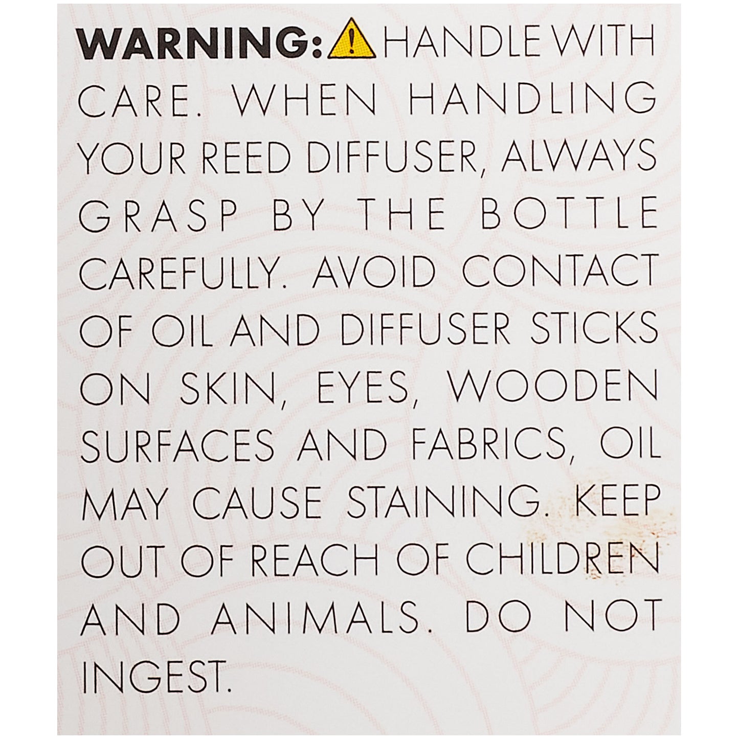 Ribbed Diffuser 120mL Smoke/Pink/Teal