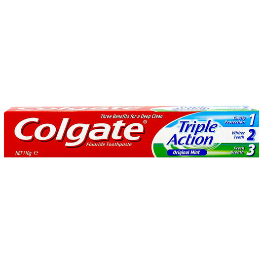 Colgate Triple Action Toothpaste 110g