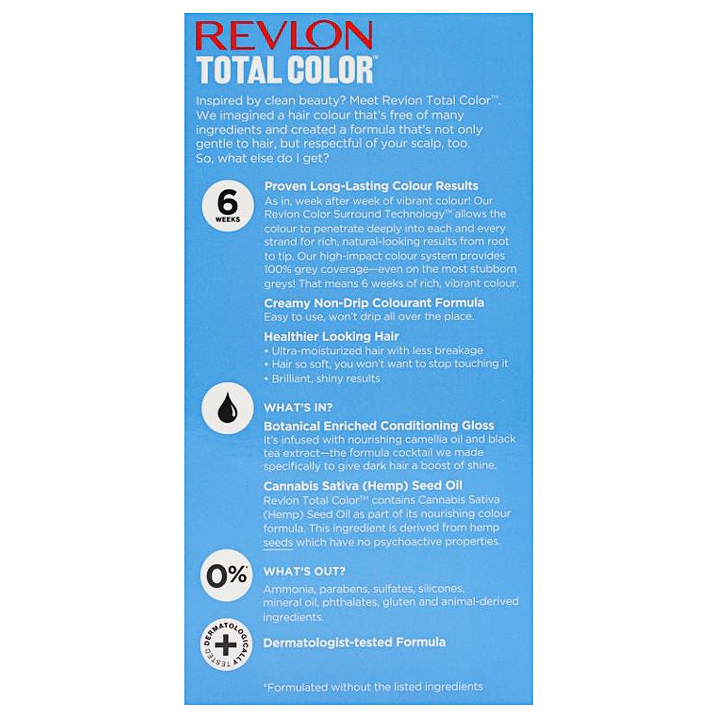 Revlon Total Color Permanent Hair Dye 10 Black