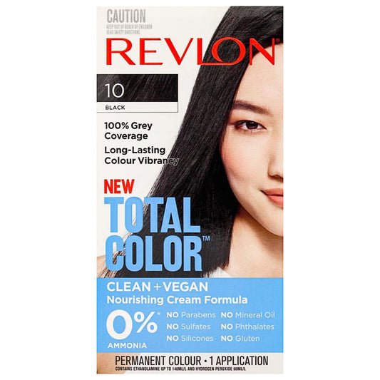 Revlon Total Color Permanent Hair Dye 10 Black