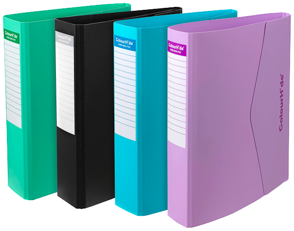 A4 Lever Arch Folder Aqua