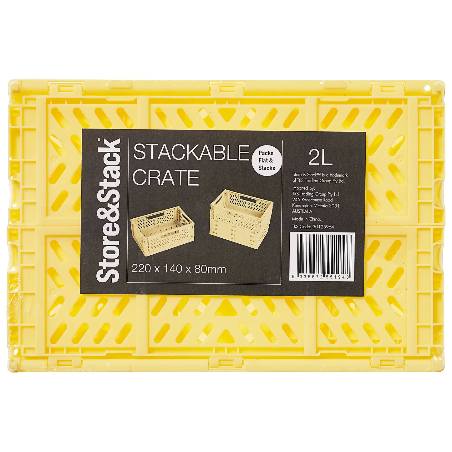 Stackable Primrose Crate 2L