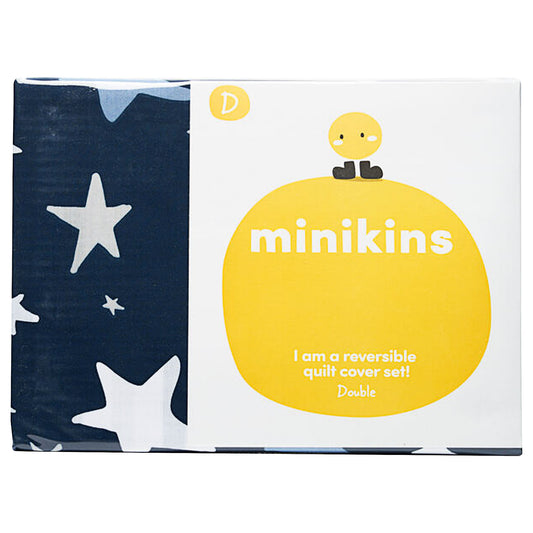 Reversible Quilt Cover Set Double StarryNight