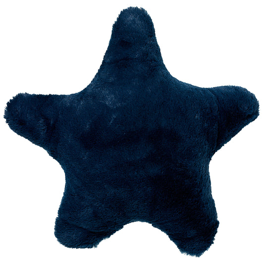 Star Shaped Super Soft Cushion Blue