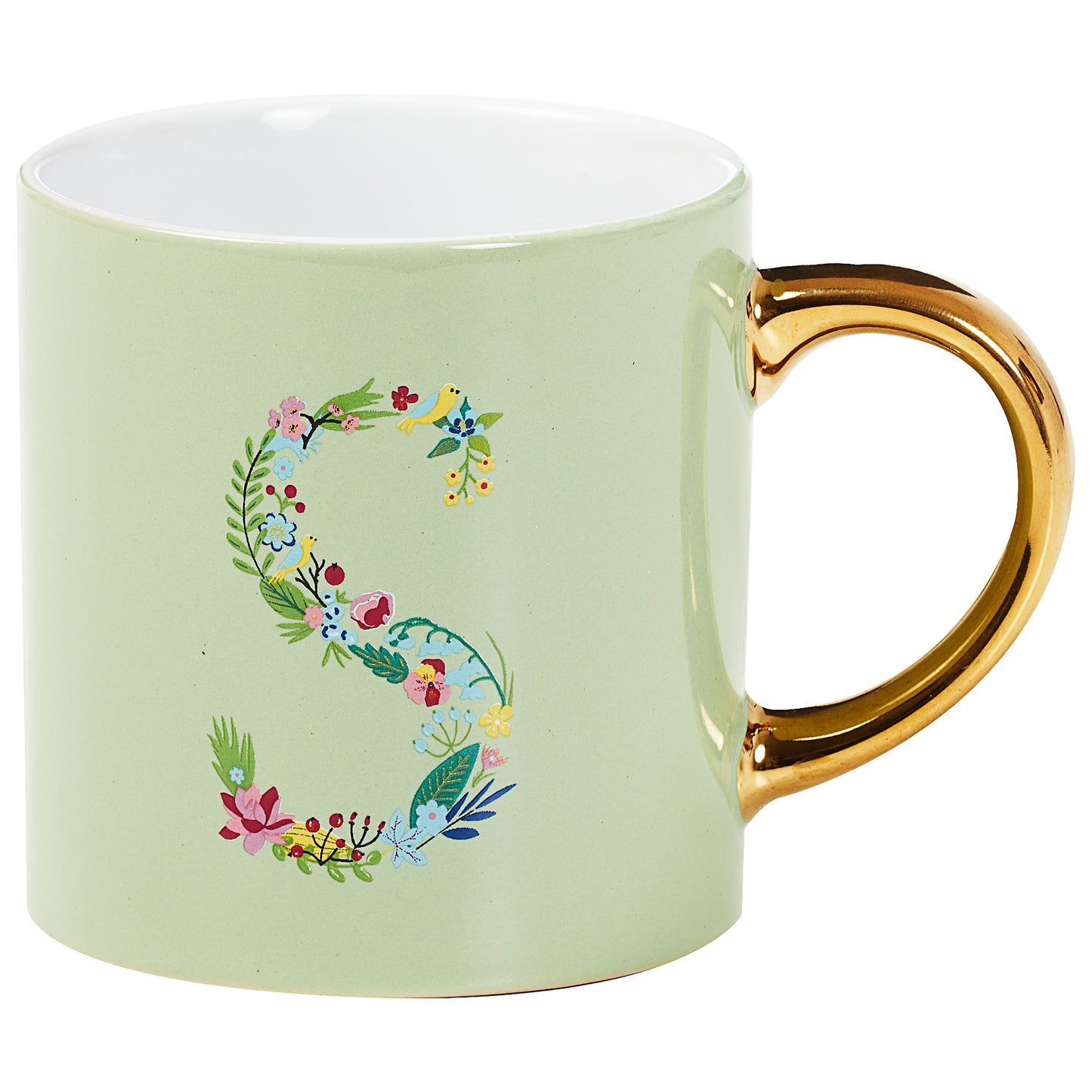 Garland Letter 'S' Mug 390mL