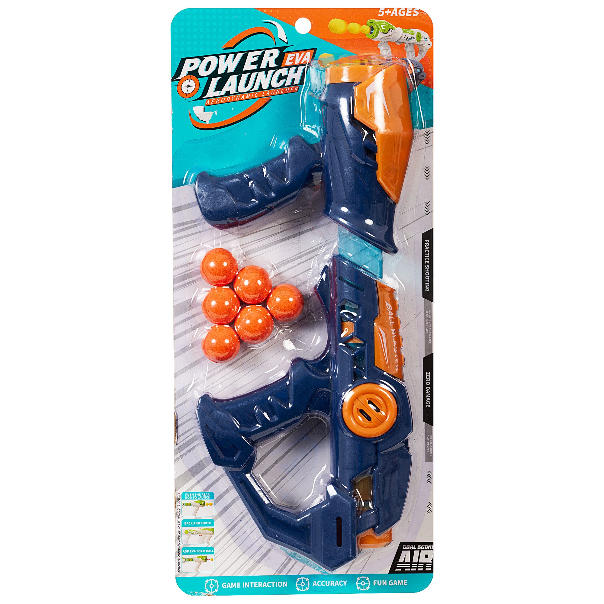 Foam Ball Blaster Assorted The Reject Shop