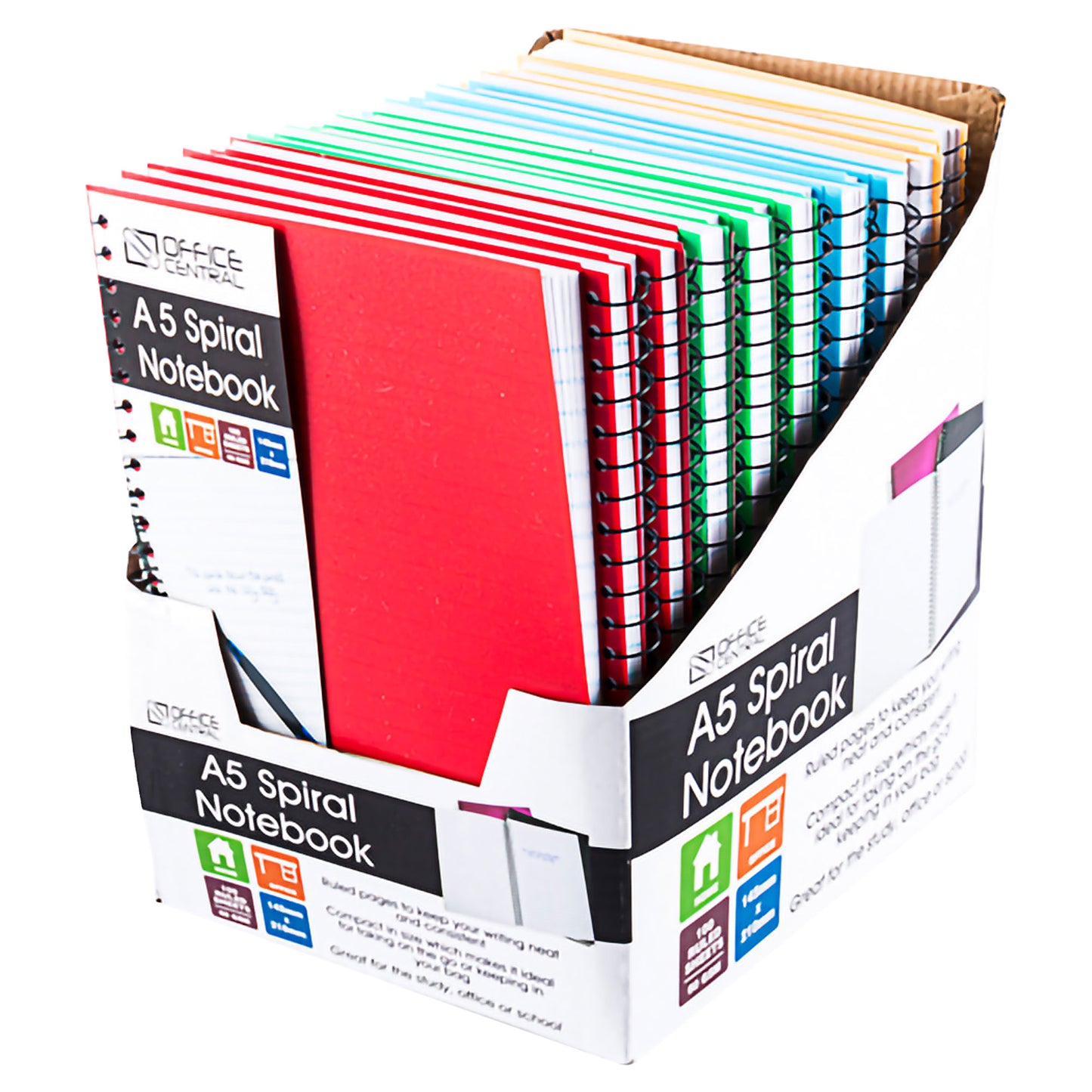 Notebook Spiral 100pg A5