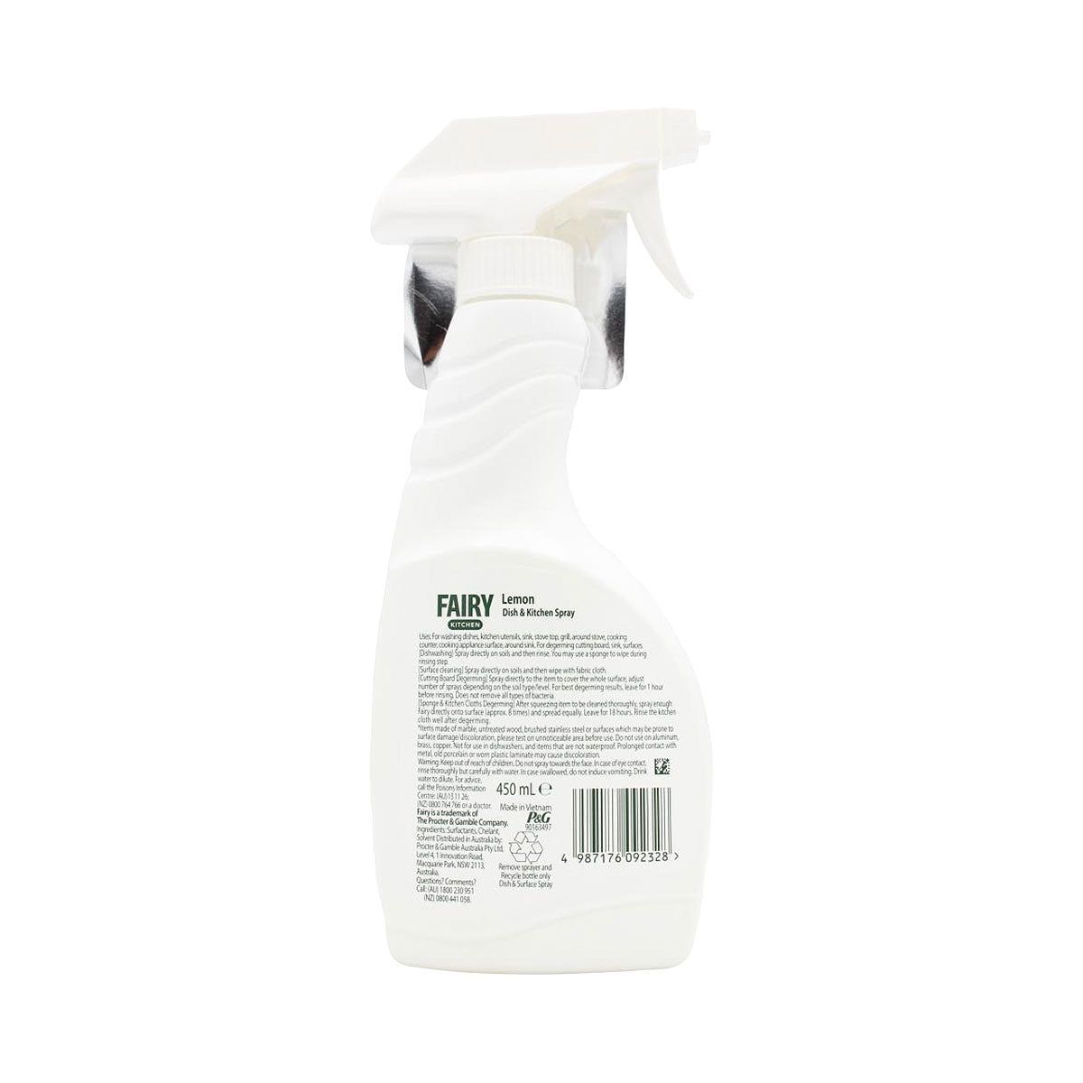 Fairy Dish & Kitchen Spray Lemon 450mL