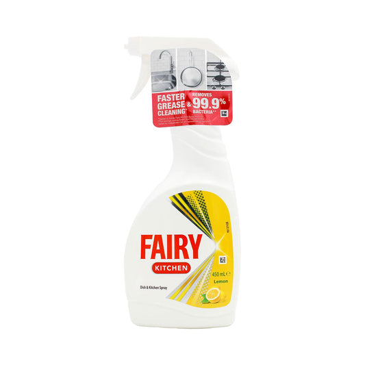 Fairy Dish & Kitchen Spray Lemon 450mL