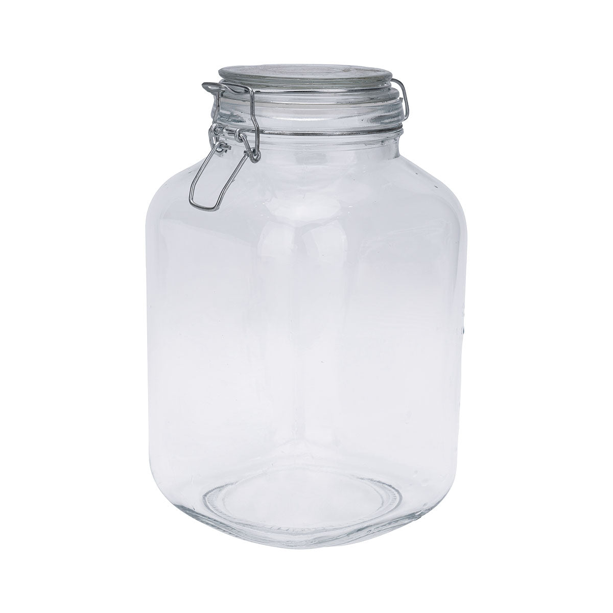 Square Clip Top Jar 3L