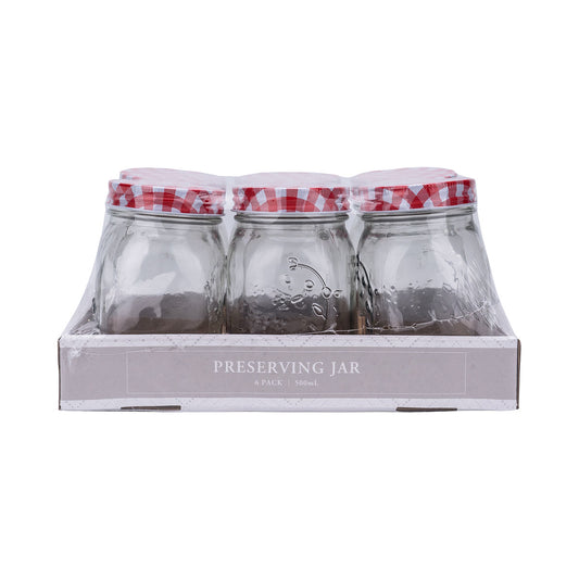 Preserving Jar 500mL 6pk