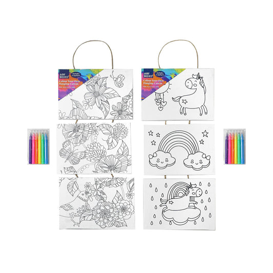 Colour Your Own Hang Canvas