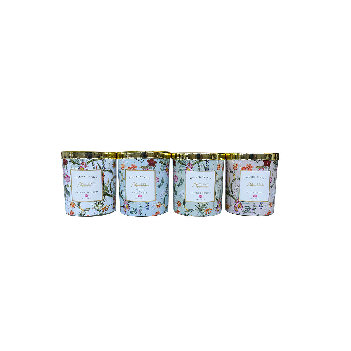 Botanic Luxe Scented Candle 180g Assorted