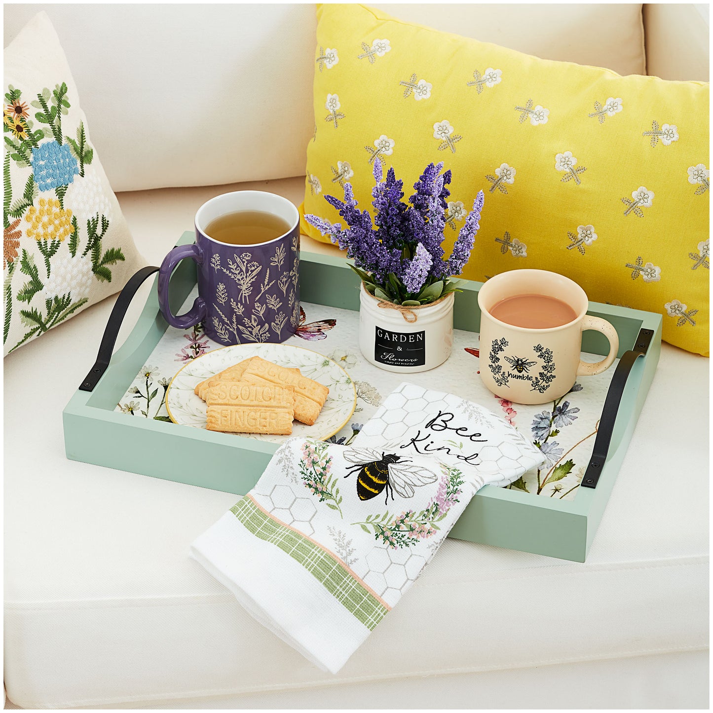 Tea Towel Farmhouse Inspired Designs Assorted
