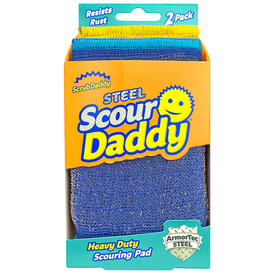 Scrub Daddy Steel Scour Daddy 2pk
