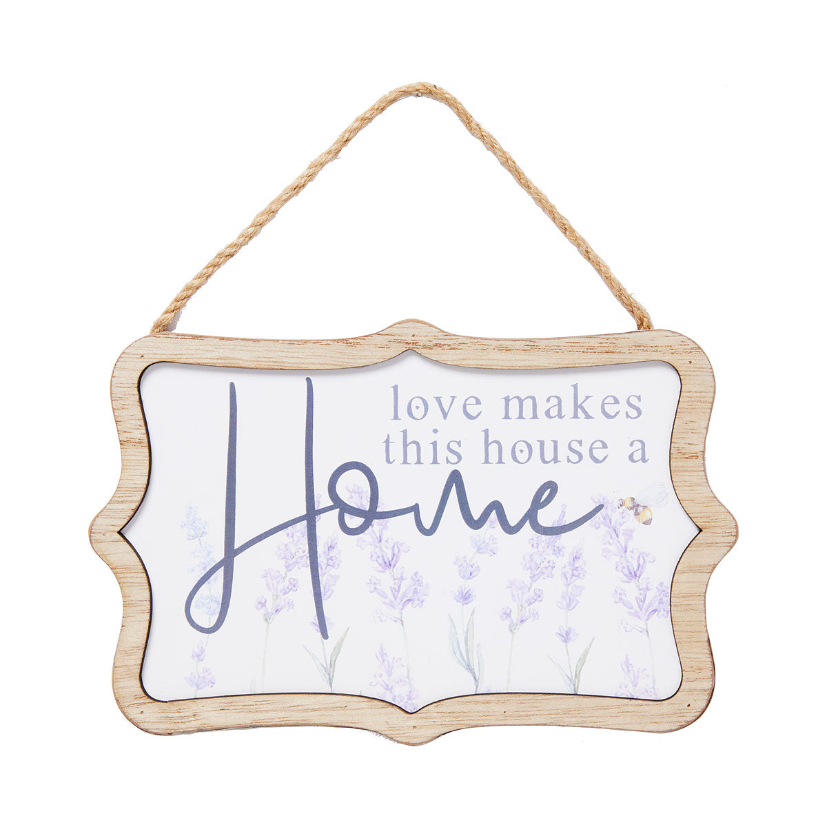 Hanging Plaque Framed Family/Home