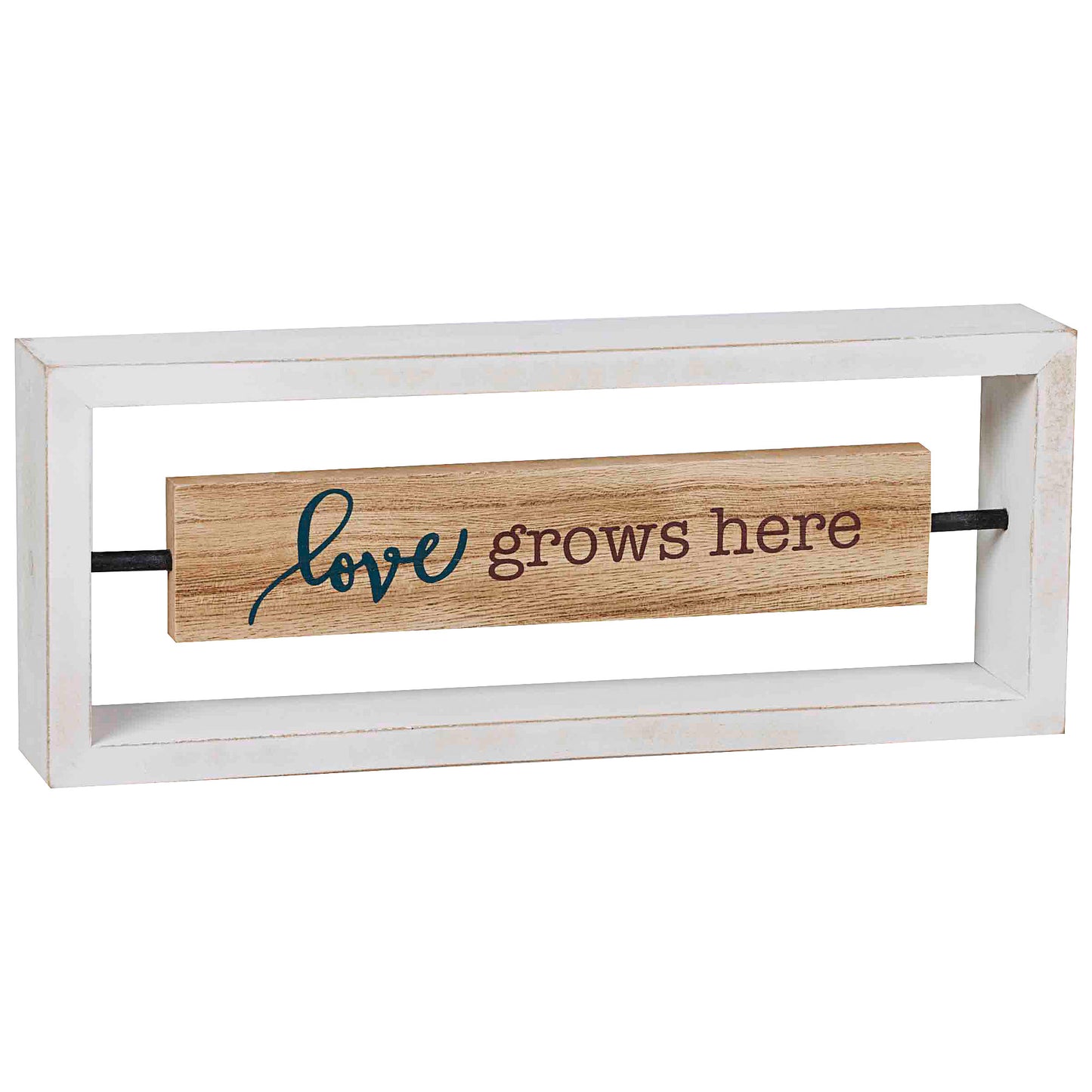 Spin Block Love Grows Table Top
