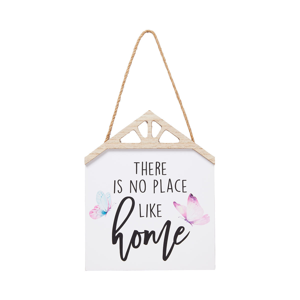 No Place Like Home Hanging Plaque