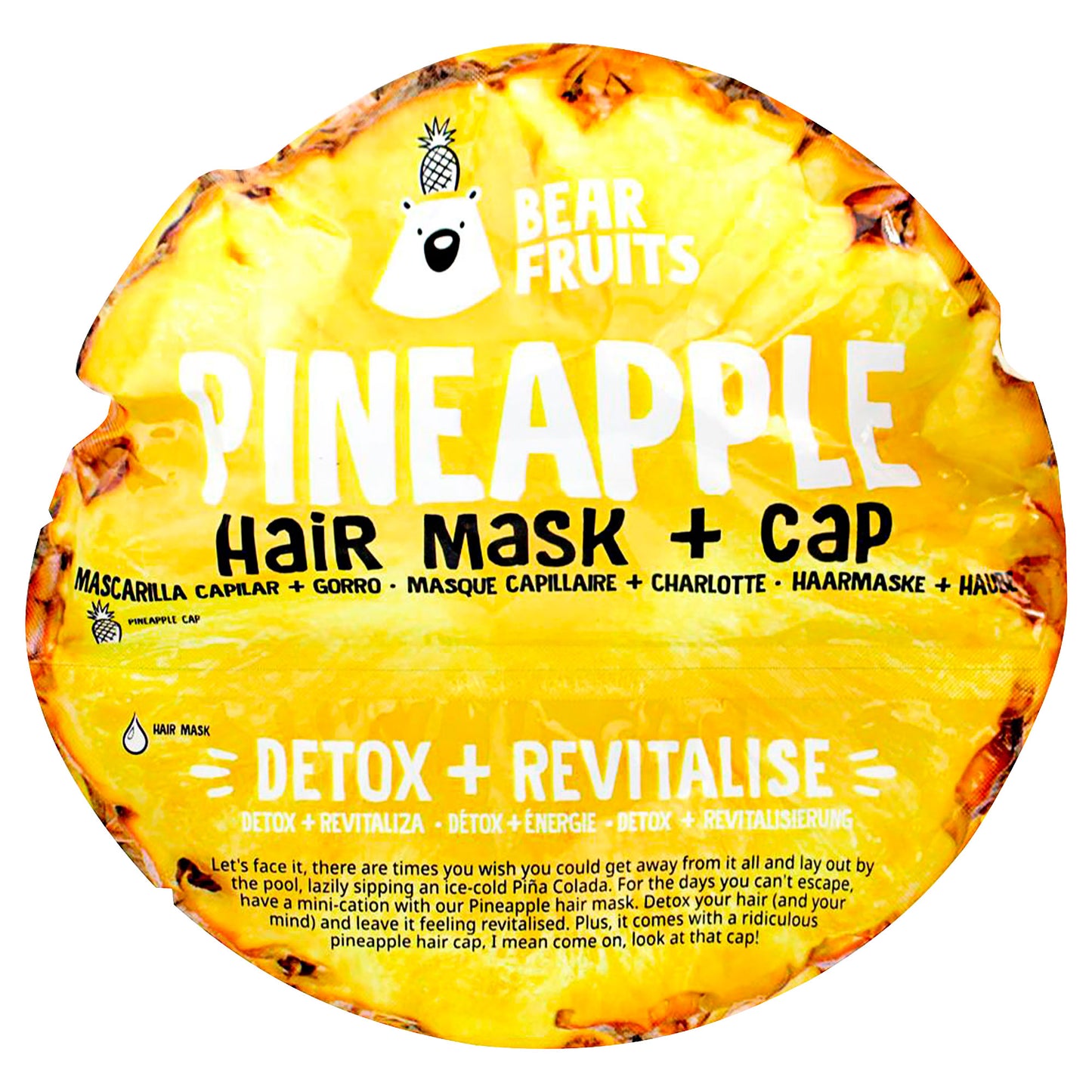Bear Fruits Pineapple Detox & Revitalise Hair Mask 20mL