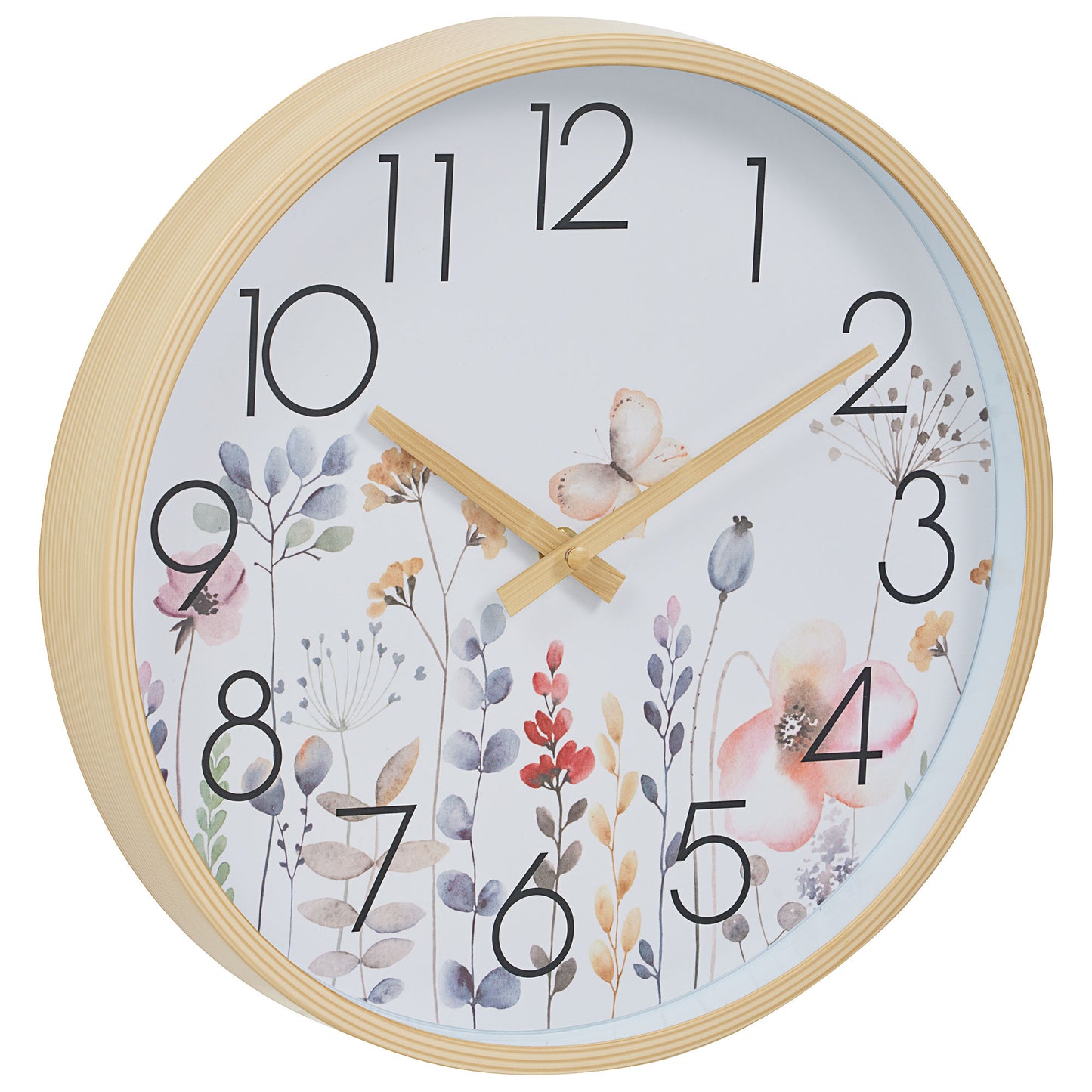 Lavender / Meadow Clock 30cm