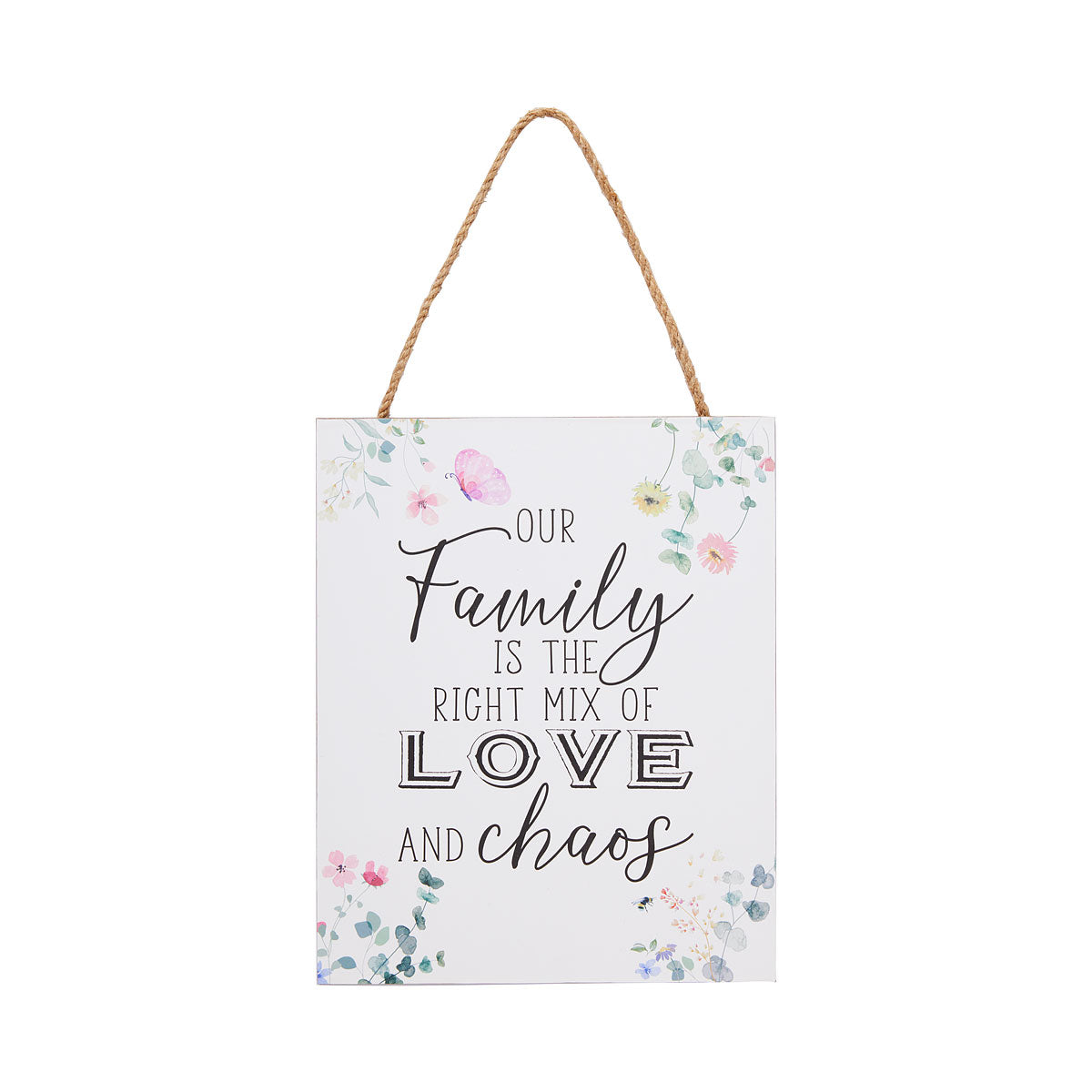 Live Laugh Love/Family Hanging Plaque