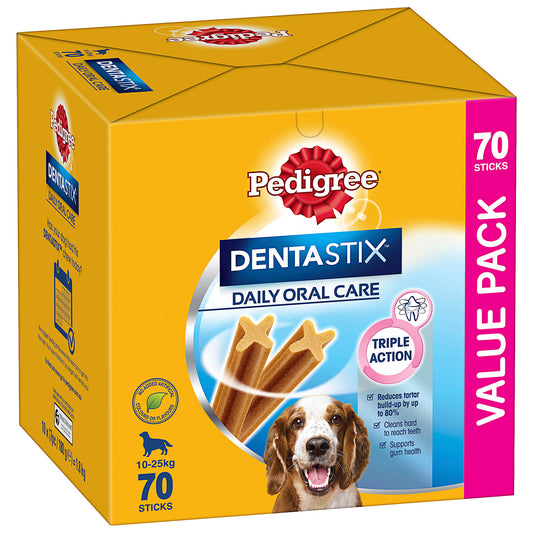 Pedigree Dentastix Medium 70pk