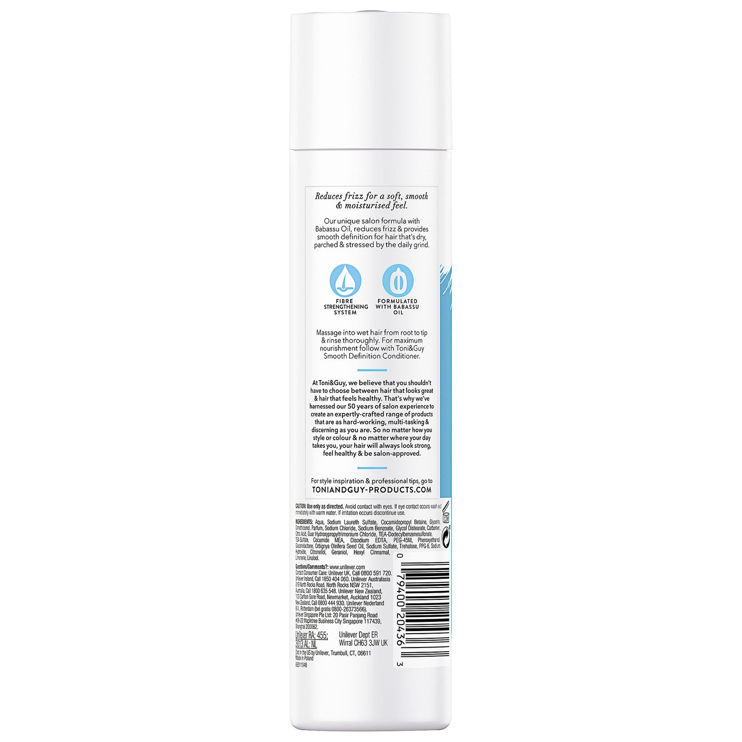 Toni & Guy Shampoo Intense Softness 250mL