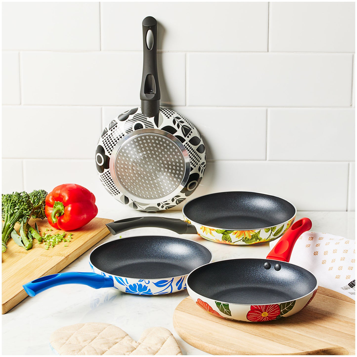 Sunflower Printed Frypan 20cm
