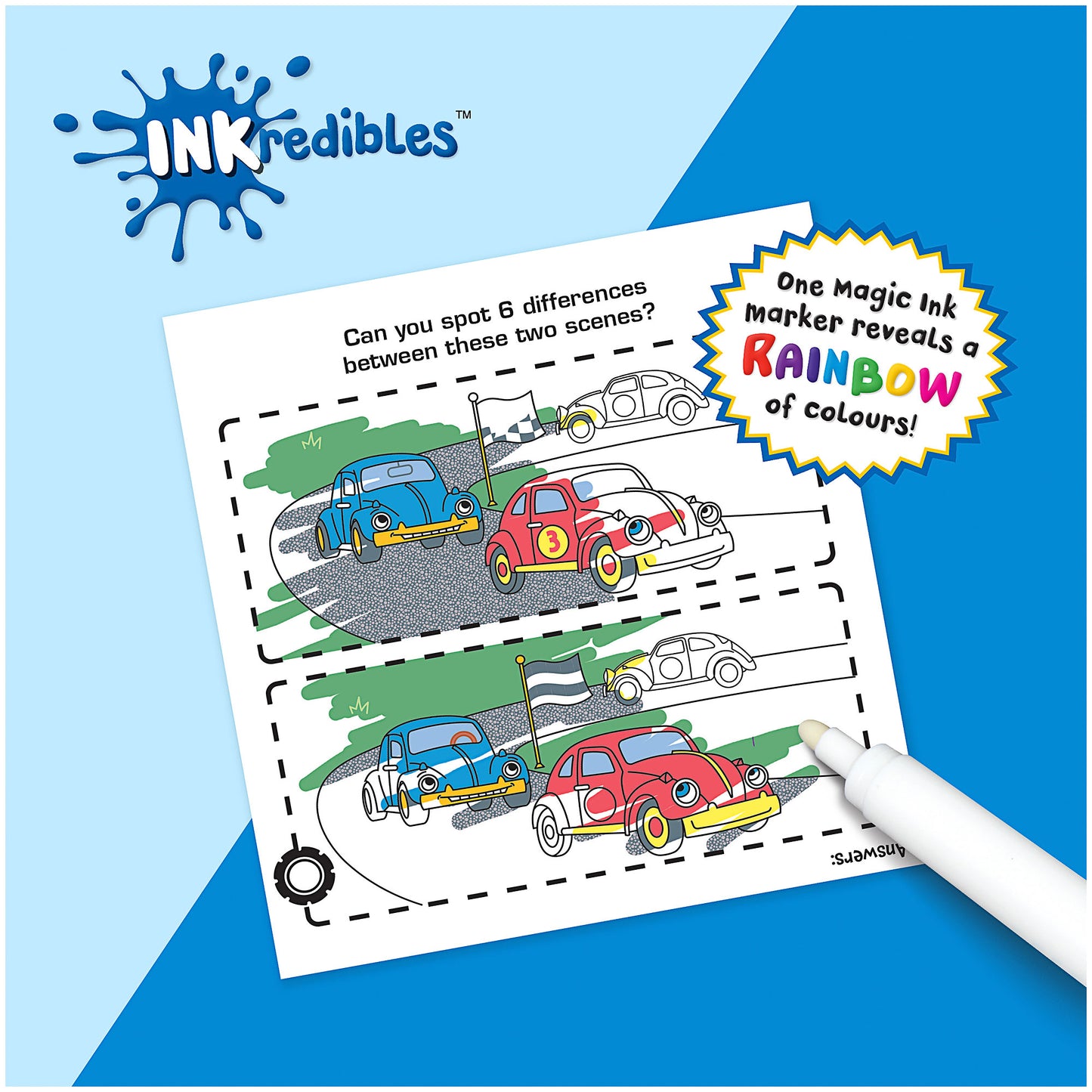 Inkredibles Super Racers Magic Ink