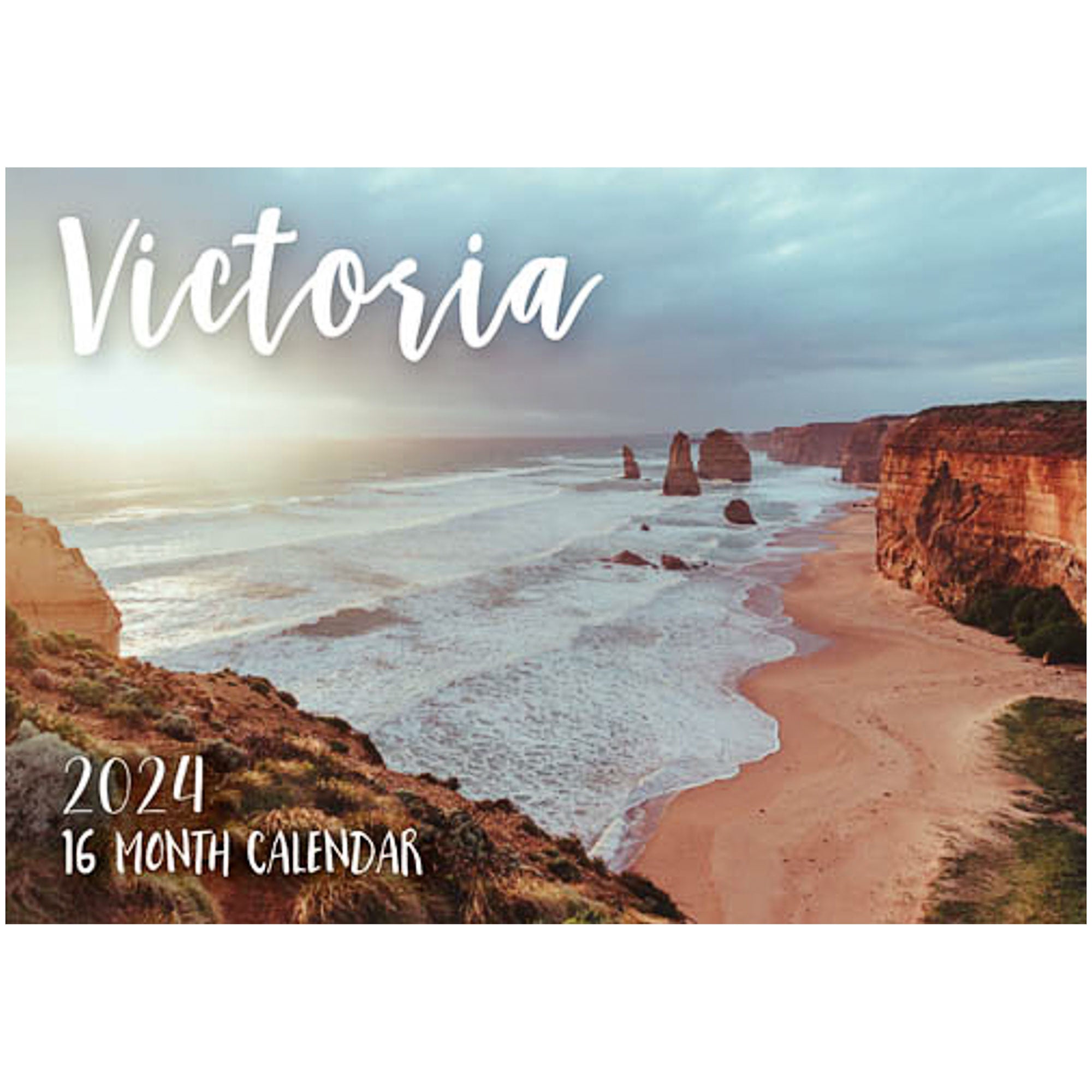 Calendar 2024 21.5x30cm VIC The Reject Shop