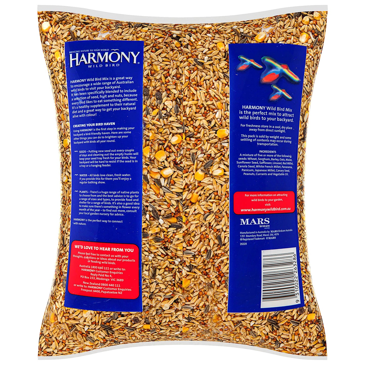 Harmony Wild Bird Mix 4kg