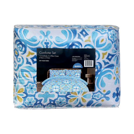 Positano Mosaic Comforter QB