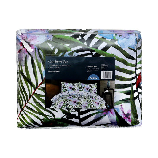 Tropical Bird Comforter QB