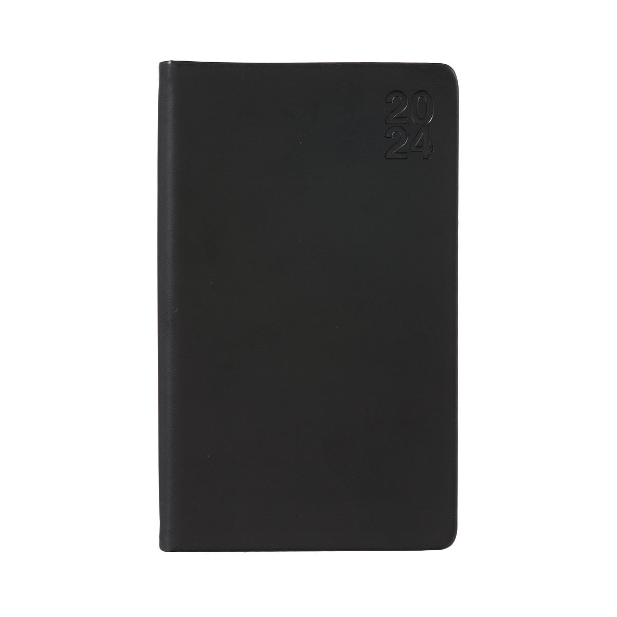 Day View PU Diary 2024 Octavo Black