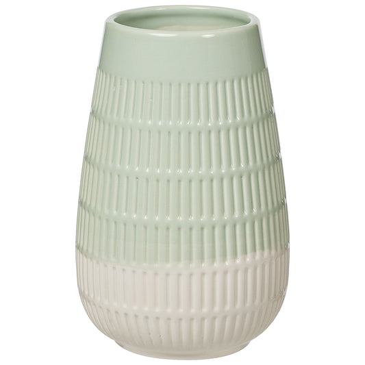 Dash Ceramic Vase Green