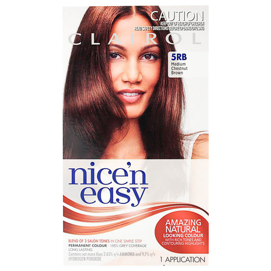 Clairol Nice 'N' Easy 5RB Natural Medium Brown