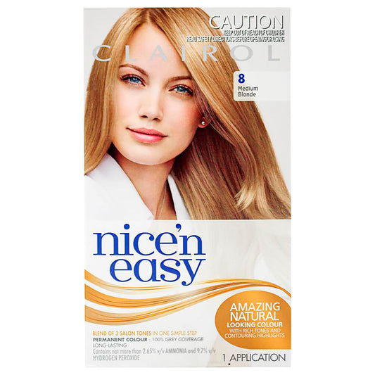 Clairol Nice 'N' Easy 8G Medium Blonde